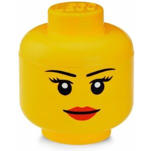 Lego úložná hlava (veľkosť S) – dievča Lego úložná hlava (veľkosť S) – dievča