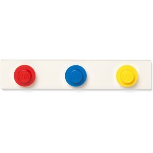 Lego nástenný vešiak – červená, modrá, žltá Lego nástenný vešiak – červená, modrá, žltá