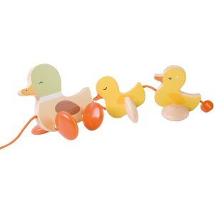 Teddies Kačka s káčatkami ťahacia drevo Teddies Kačka s káčatkami ťahacia drevo