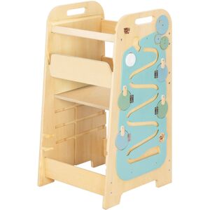 Busykids Montessori učící věž 5In1 Big Mint Busykids Montessori učící věž 5In1 Big Mint