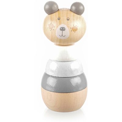 ZOPA Drevené nasadzovacie zvieratko bear ZOPA Drevené nasadzovacie zvieratko bear