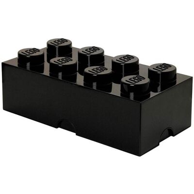 Lego Úložný box 8 250 x 500 x 180 mm - čierny Lego Úložný box 8 250 x 500 x 180 mm - čierny