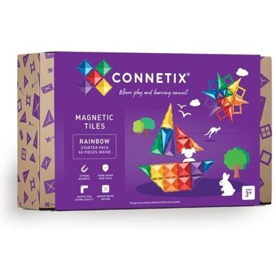 Connetix Tiles Magnetická stavebnica (60 ks) Connetix Tiles Magnetická stavebnica (60 ks)