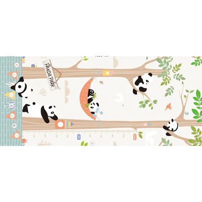 KIK KX4503 Vzdelávacia penová obojstranná podložka PANDA PARK, 180 × 200 cm KIK KX4503 Vzdelávacia penová obojstranná podložka PANDA PARK, 180 × 200 cm