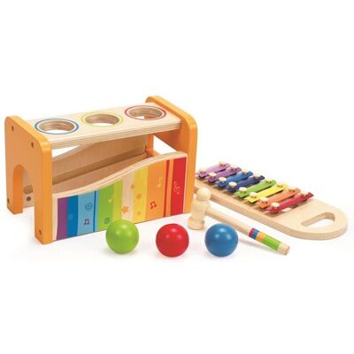 Hape - Zatĺkačka so xylofónom Hape - Zatĺkačka so xylofónom