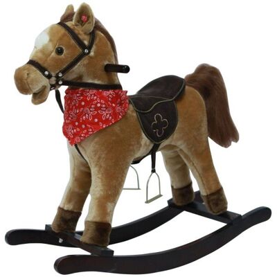 Teddies Kôň hojdací hnedý svetlý Teddies Kôň hojdací hnedý svetlý