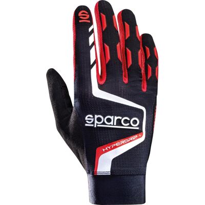 Sparco Hypergrip+ Sim Racing gamingové rukavice, farba čierno-červená, veľkosť 9 Sparco Hypergrip+ Sim Racing gamingové rukavice, farba čierno-červená, veľkosť 9