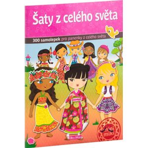 Ella & Max Šaty z celého světa: Kniha samolepek Ella & Max Šaty z celého světa: Kniha samolepek