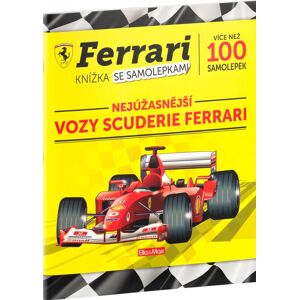 Ella & Max Ferrari Nejúžasnější vozy Scruderie Ferrari: Knížka se samolepkami Ella & Max Ferrari Nejúžasnější vozy Scruderie Ferrari: Knížka se samolepkami