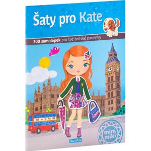 Ella & Max Šaty pro Kate: 300 samolepek pro tvé britské panenky Ella & Max Šaty pro Kate: 300 samolepek pro tvé britské panenky
