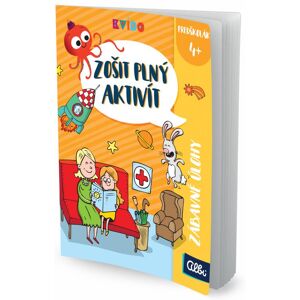 Albi Kvído Zošit plný aktivít 4+ zábavné úlohy SK Albi Kvído Zošit plný aktivít 4+ zábavné úlohy SK