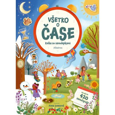 ALBATROS Kniha so samolepkami - Všetko o čase ALBATROS Kniha so samolepkami - Všetko o čase
