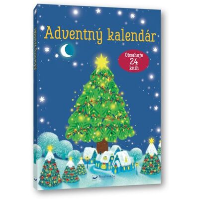 Svojtka Adventný kalendár 24 kníh Svojtka Adventný kalendár 24 kníh