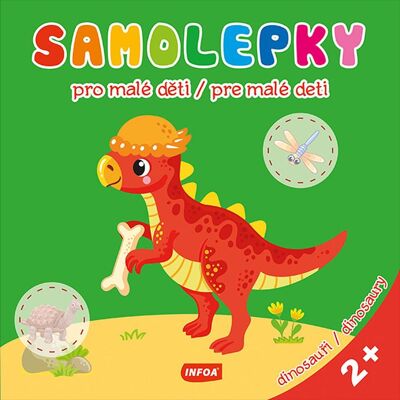 INFOA Samolepky pro malé děti/pre malé deti: dinosauři/dinosaury INFOA Samolepky pro malé děti/pre malé deti: dinosauři/dinosaury