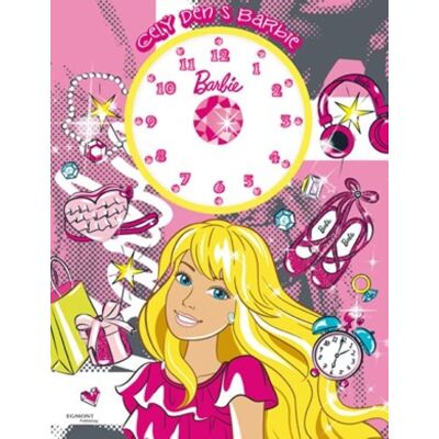 Egmont Barbie celý deň s Barbie: kniha s hodinami Egmont Barbie celý deň s Barbie: kniha s hodinami