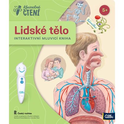 Albi Kúzelné čítanie Kniha Ľudské telo Albi Kúzelné čítanie Kniha Ľudské telo