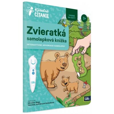 Albi Kúzelné čítanie Samolepková knižka Zvieratká SK Albi Kúzelné čítanie Samolepková knižka Zvieratká SK