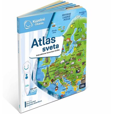 Albi Kúzelné Čítanie – Kniha Atlas Sveta SK Albi Kúzelné Čítanie – Kniha Atlas Sveta SK
