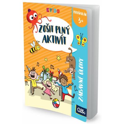 Albi Kvído Zošit plný aktivít 3+ zábavné úlohy SK Albi Kvído Zošit plný aktivít 3+ zábavné úlohy SK