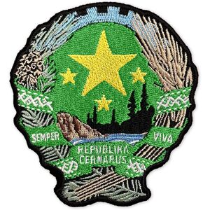 BOHEMIA INTERACTIVE Arma/DayZ Chernarus Coat Of Arms Velcro Patch BOHEMIA INTERACTIVE Arma/DayZ Chernarus Coat Of Arms Velcro Patch