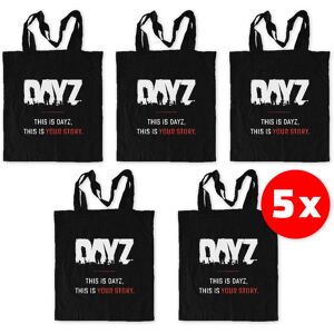 BOHEMIA INTERACTIVE DayZ Eco – Friendly Shopping Bag Black 5 ks – taška BOHEMIA INTERACTIVE DayZ Eco – Friendly Shopping Bag Black 5 ks – taška