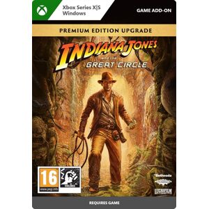 Microsoft Indiana Jones and the Great Circle: Premium Edition Upgrade – Xbox Series X S/Windows Digital Microsoft Indiana Jones and the Great Circle: Premium Edition Upgrade – Xbox Series X S/Windows Digital