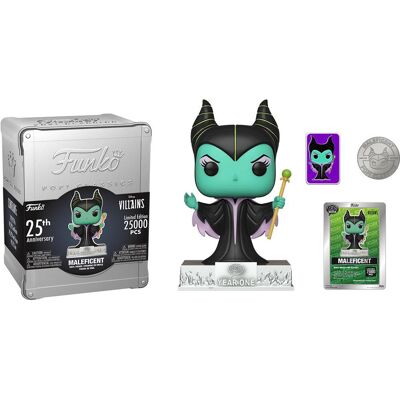Funko POP! Disney 25th Anniversary Maleficent Only 25,000 of this limited-edition Funko POP! Disney 25th Anniversary Maleficent Only 25,000 of this limited-edition