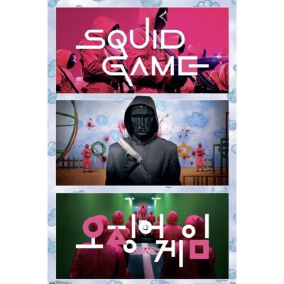 GB Eye Netflix Squid Game: Collage - plakát GB Eye Netflix Squid Game: Collage - plakát