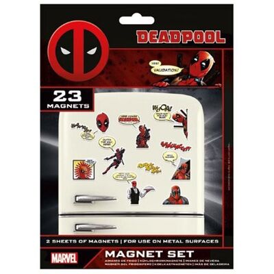 Pyramid Marvel – Deadpool Comics – magnety 23 ks Pyramid Marvel – Deadpool Comics – magnety 23 ks