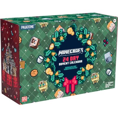 PALADONE Adventný kalendár Minecraft – 24 unikátnych darčekov PALADONE Adventný kalendár Minecraft – 24 unikátnych darčekov