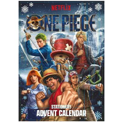Pyramid Adventní kalendář One Piece V2 - 24 unikátních dárků Pyramid Adventní kalendář One Piece V2 - 24 unikátních dárků