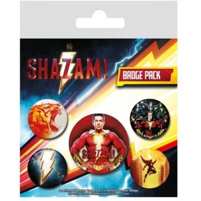 Pyramid Shazam: 5 – Pack Power – odznak Pyramid Shazam: 5 – Pack Power – odznak
