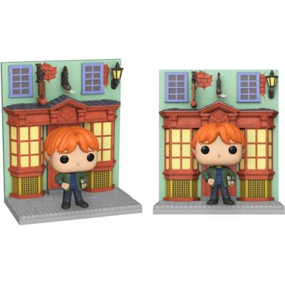Funko POP! Deluxe HP Diagon Alley - Quidditch Supplies Store w/Ron Funko POP! Deluxe HP Diagon Alley - Quidditch Supplies Store w/Ron