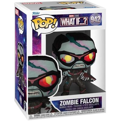 Funko POP! Marvel What If…? – Zombie Falcon (Bobble-head) Funko POP! Marvel What If…? – Zombie Falcon (Bobble-head)