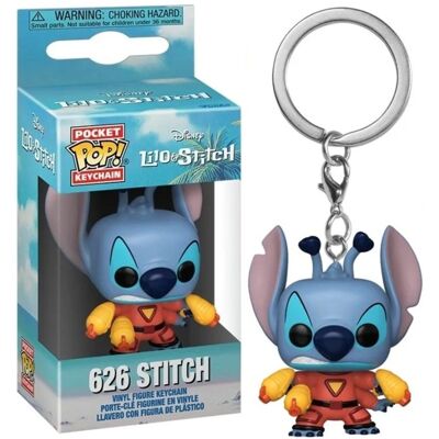 Funko POP! Keychain Lilo & Stitch 626 Stitch Funko POP! Keychain Lilo & Stitch 626 Stitch