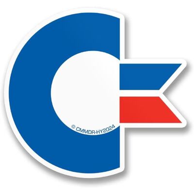 Hybris Production AB Commodore Logo 8 × 7 cm Hybris Production AB Commodore Logo 8 × 7 cm