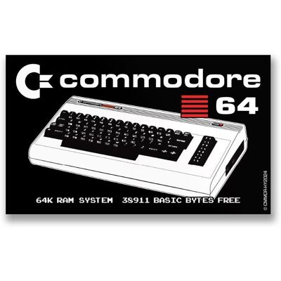 Hybris Production AB Commodore Keyboard 8,5 × 5 cm Hybris Production AB Commodore Keyboard 8,5 × 5 cm