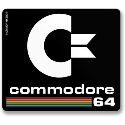Hybris Production AB Commodore C64 Logotype 8 × 6,5 cm Hybris Production AB Commodore C64 Logotype 8 × 6,5 cm