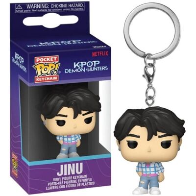Funko POP! Keychain K POP Demon Hunters Jinu – kľúčenka Funko POP! Keychain K POP Demon Hunters Jinu – kľúčenka