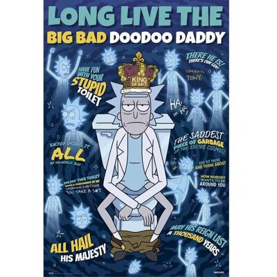 Grupo Erik Rick & Morty – Doodoo Daddy – plagát Grupo Erik Rick & Morty – Doodoo Daddy – plagát