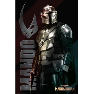 Grupo Erik Star Wars The Mandalorian – Mando – plagát Grupo Erik Star Wars The Mandalorian – Mando – plagát