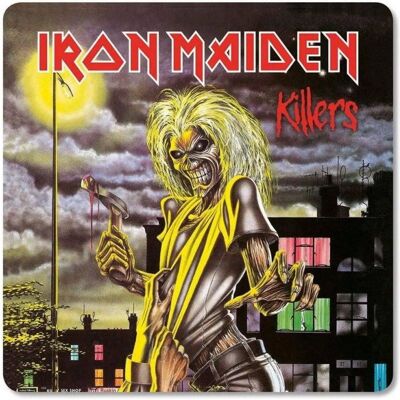 Logoshirt Iron Maiden: Killers – Podtácka Logoshirt Iron Maiden: Killers – Podtácka