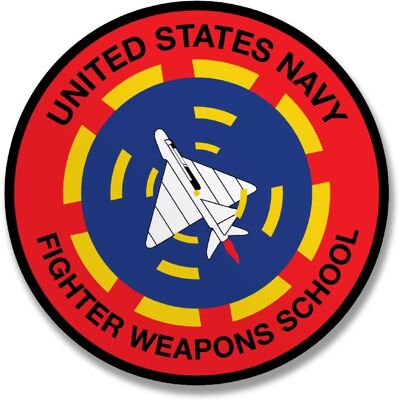 Hybris Production AB Samolepka Fighter Weapons School Patch 10 cm Hybris Production AB Samolepka Fighter Weapons School Patch 10 cm