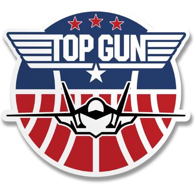 Hybris Production AB Samolepka Top Gun Tomcat Patch 10 cm Hybris Production AB Samolepka Top Gun Tomcat Patch 10 cm