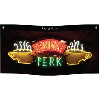 Blue Sky Friends: Central Perk – Vlajka na stenu Blue Sky Friends: Central Perk – Vlajka na stenu