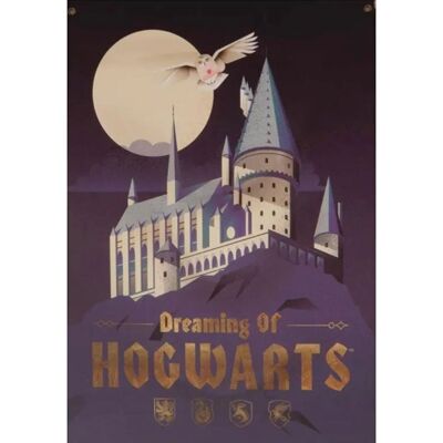 Blue Sky Harry Potter: Dreaming of Hogwarts – Vlajka na stenu Blue Sky Harry Potter: Dreaming of Hogwarts – Vlajka na stenu