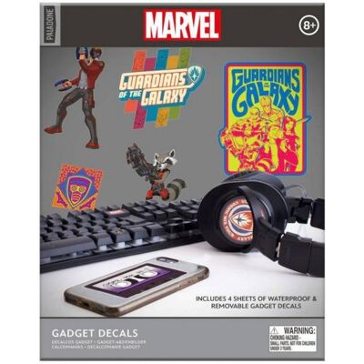 PALADONE Marvel: Guardians Of The Galaxy – samolepky na elektroniku PALADONE Marvel: Guardians Of The Galaxy – samolepky na elektroniku