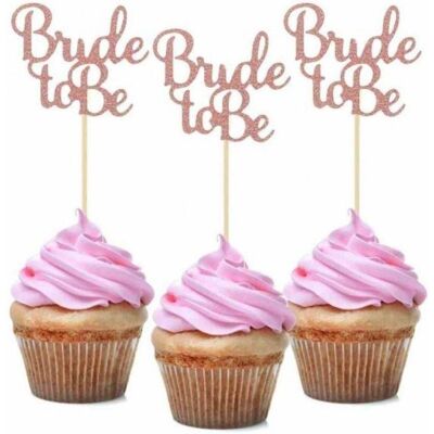 GODAN Napichovačky do cupcaku – bride to be – rozlúčka so slobodou – 12 ks GODAN Napichovačky do cupcaku – bride to be – rozlúčka so slobodou – 12 ks