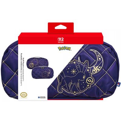 Hori Puff Pouch – Umbreon and Espeon – Nintendo Switch 2 Hori Puff Pouch – Umbreon and Espeon – Nintendo Switch 2
