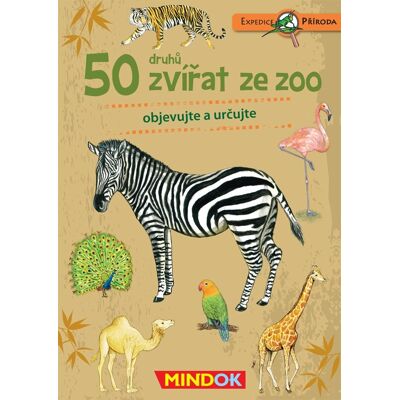 MINDOK Expedícia príroda: 50 druhov zvierat zo ZOO MINDOK Expedícia príroda: 50 druhov zvierat zo ZOO